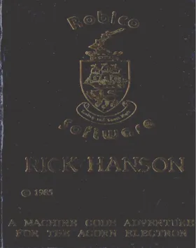 Rick Hanson (1985)(Robico)[h2] box cover front